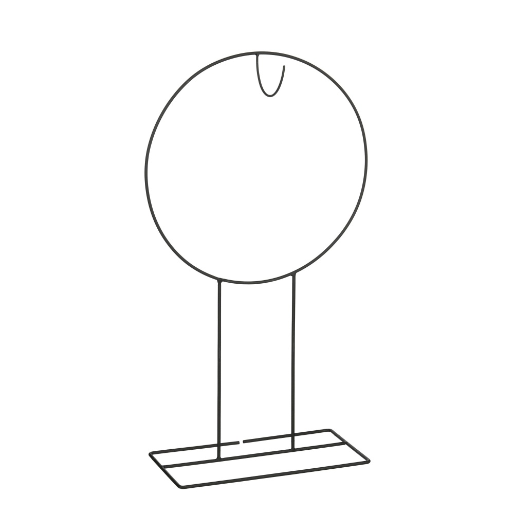Kranshanger staand | ijzer | zwart | 89,5cm