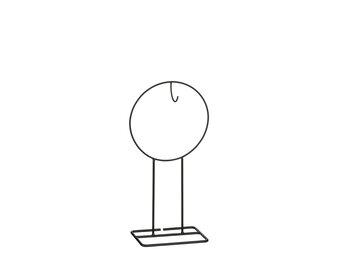 Kranshanger staand | ijzer | zwart | 65cm