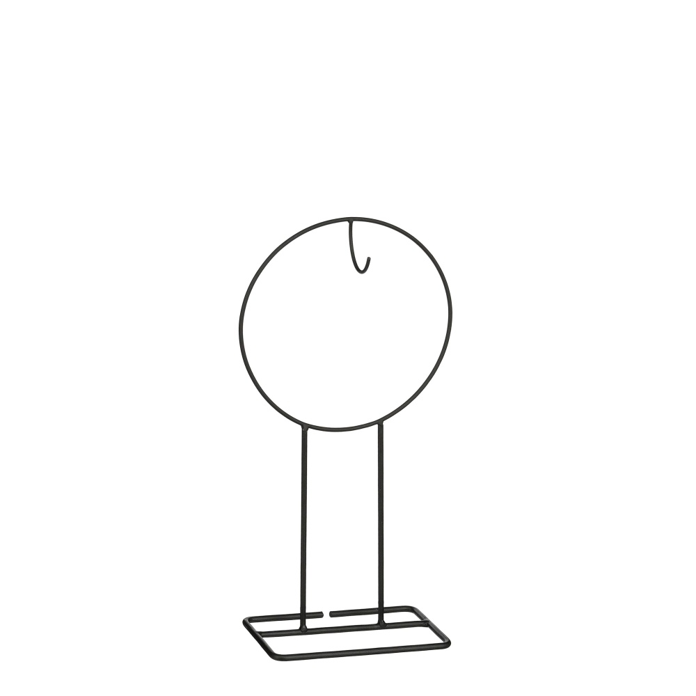 Kranshanger | ijzer | zwart | 65cm