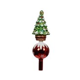 Piek van glas | kerstboom & kerstbal | 29,5cm