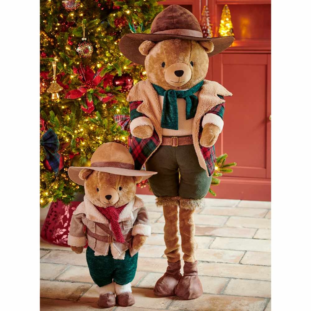 Beer met lange benen | polyester | 117cm