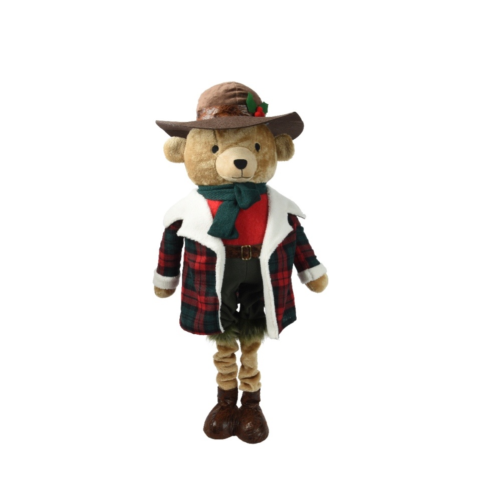 Beer met lange benen | polyester | 117cm