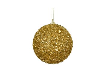 Kerstbal | foam | goud | 10cm
