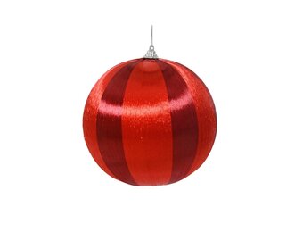 Kerstbal | foam | ossenbloed/rood | 6cm