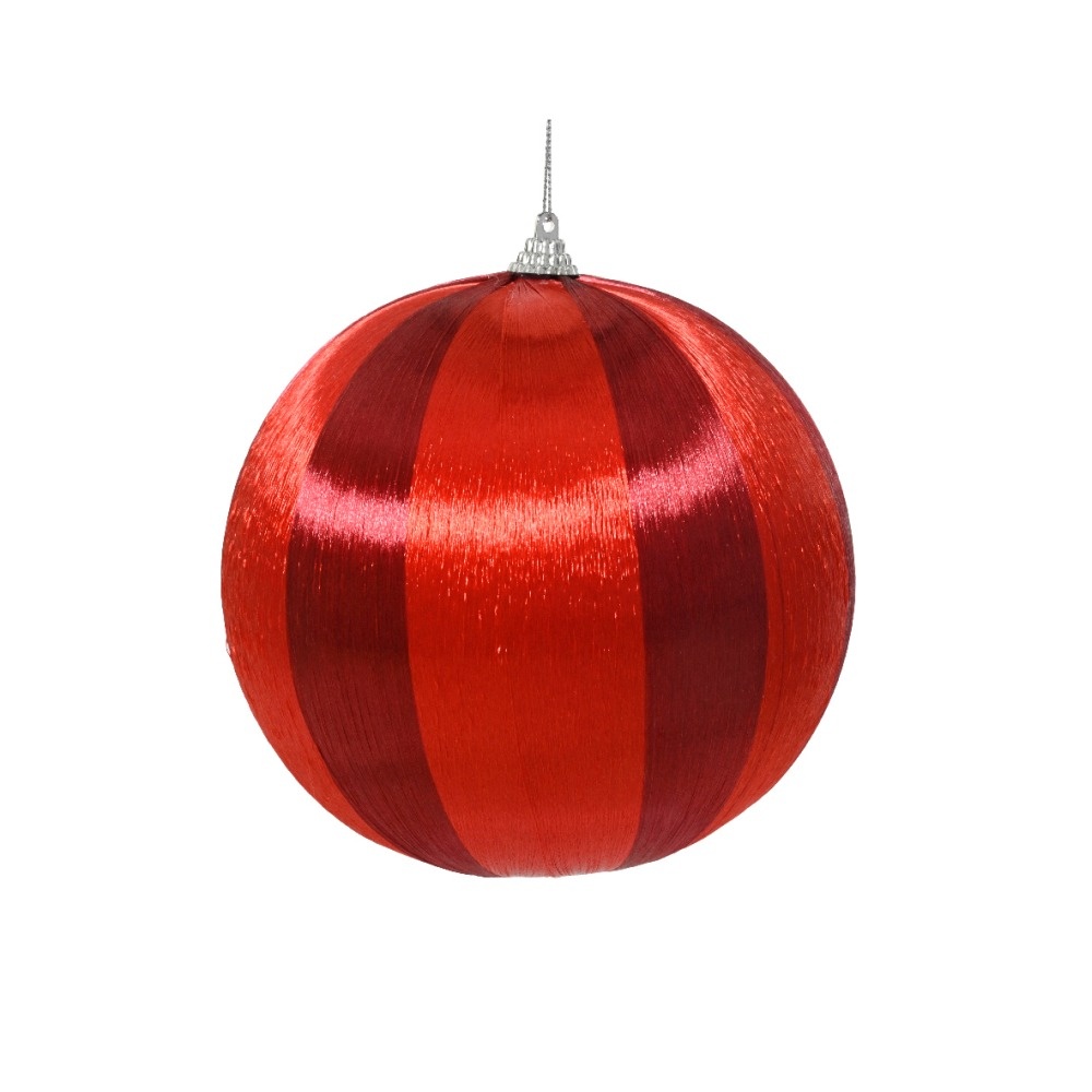 Kerstbal | foam | ossenbloed/rood | 10cm