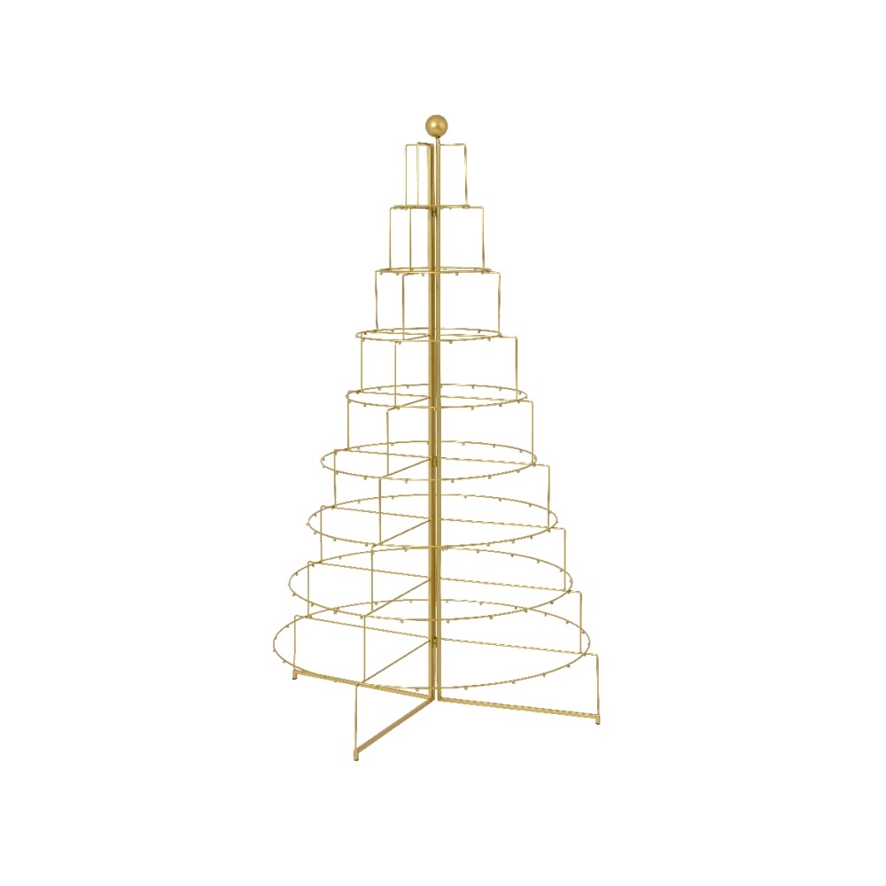 Etagere | ijzer | goud | 160cm