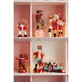 Olifant met beer | polyresin | 28,5cm