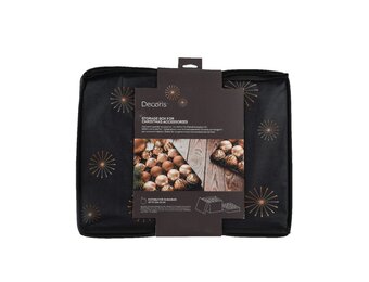 Opbergbox | polyester | bruin | 41cm