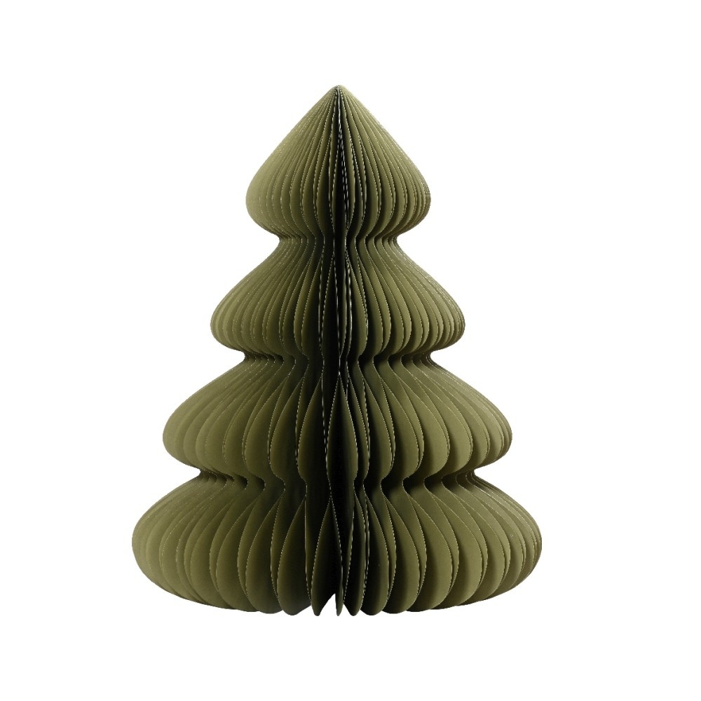 Papieren kerstboom | groen | 60cm