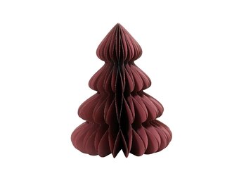 Papieren kerstboom | ossenbloed | 60cm