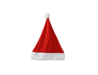 Kerstmuts rood/wit | 100% polyester