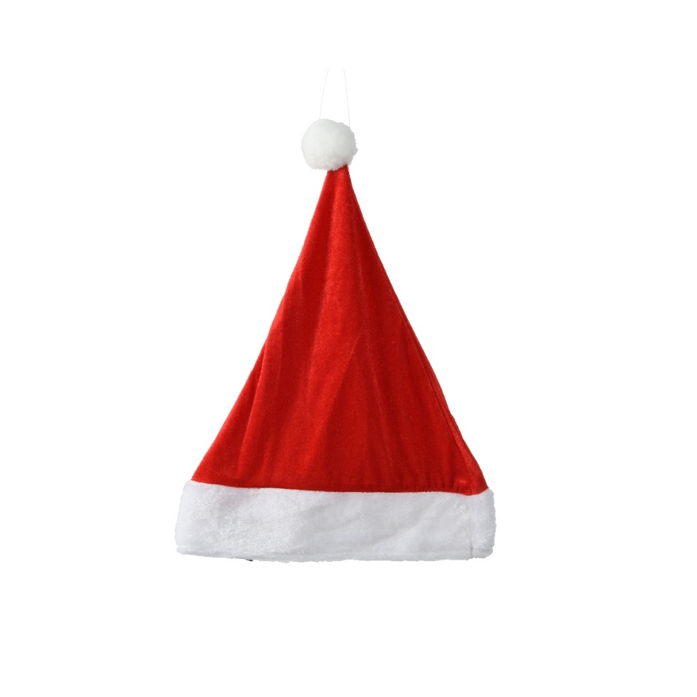 Kerstmuts rood/wit | 100% polyester