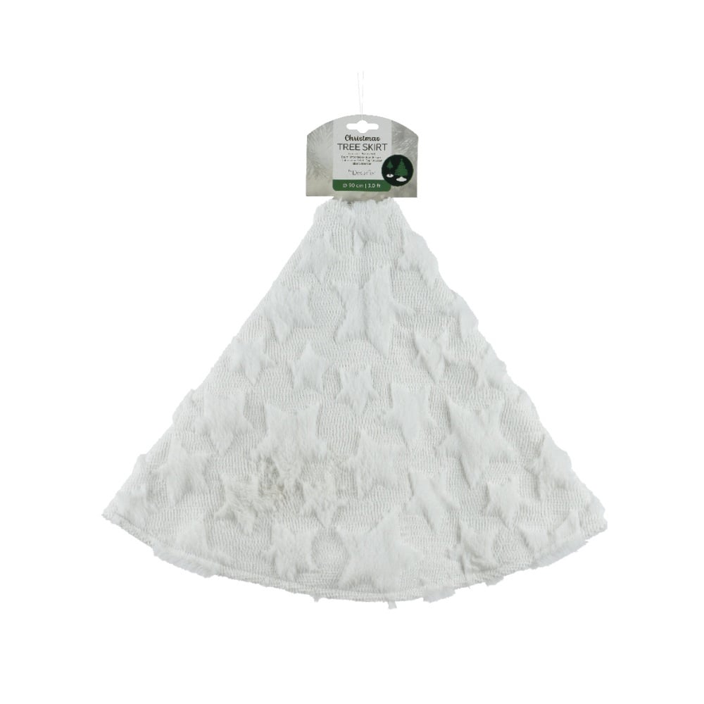 Boomrok | polyester | wit | 90cm