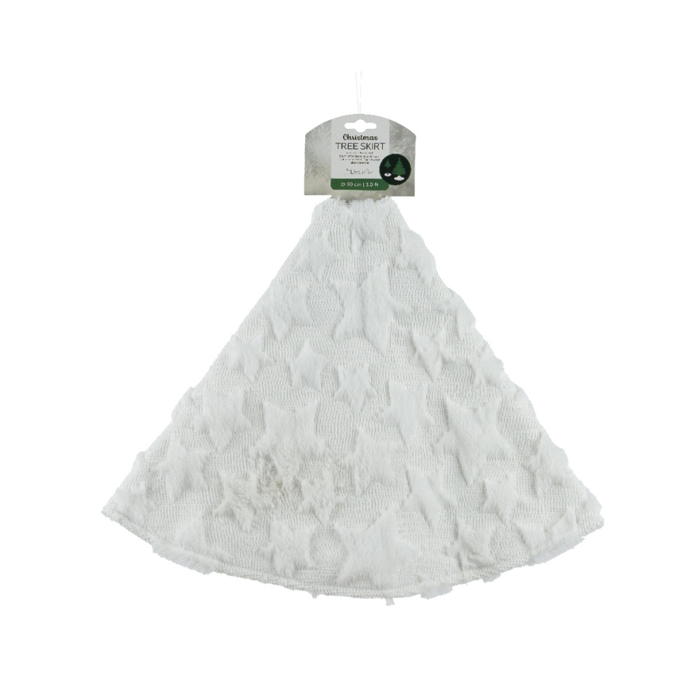 Boomrok | polyester | wit | 90cm