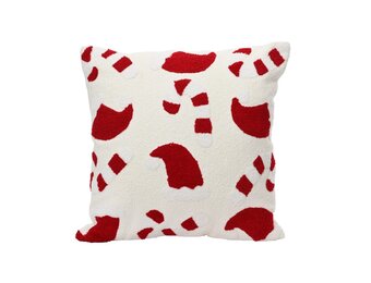 Kussen zuurstokken | katoen | 45cm