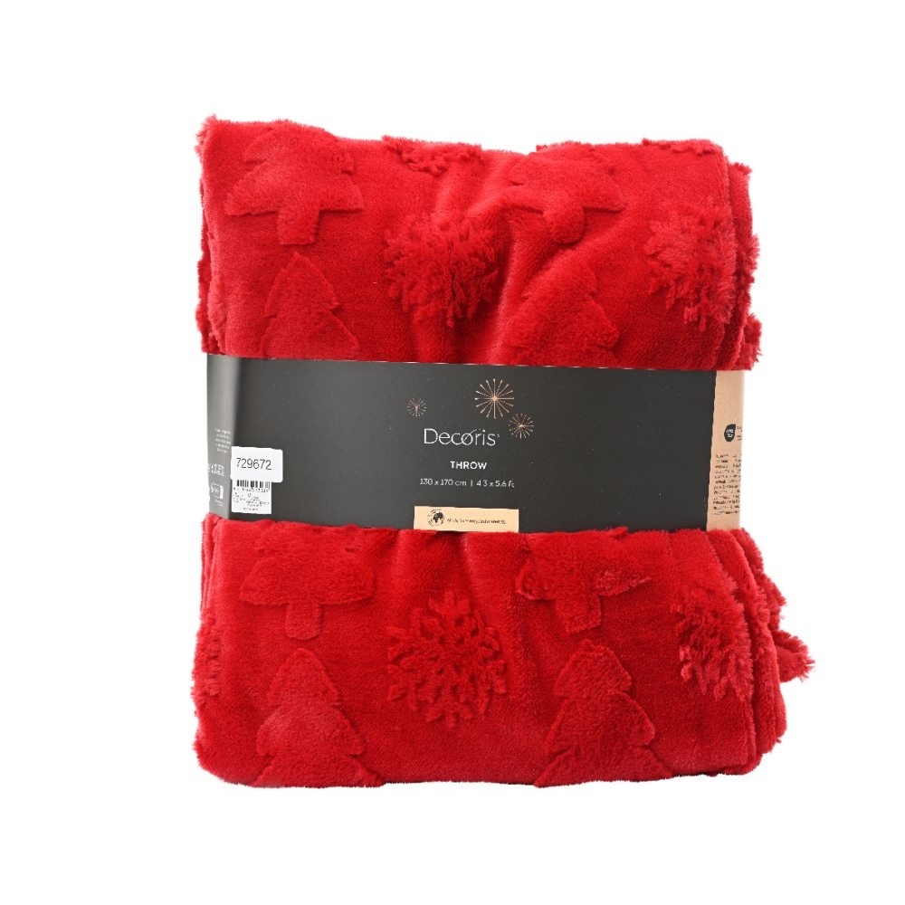 Kerstkleed | rood | 170cm