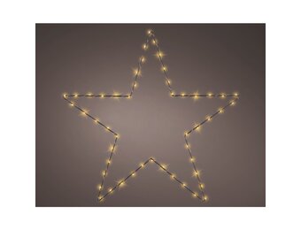 Kerstster verlichting | LED/klassiek warm | 58cm