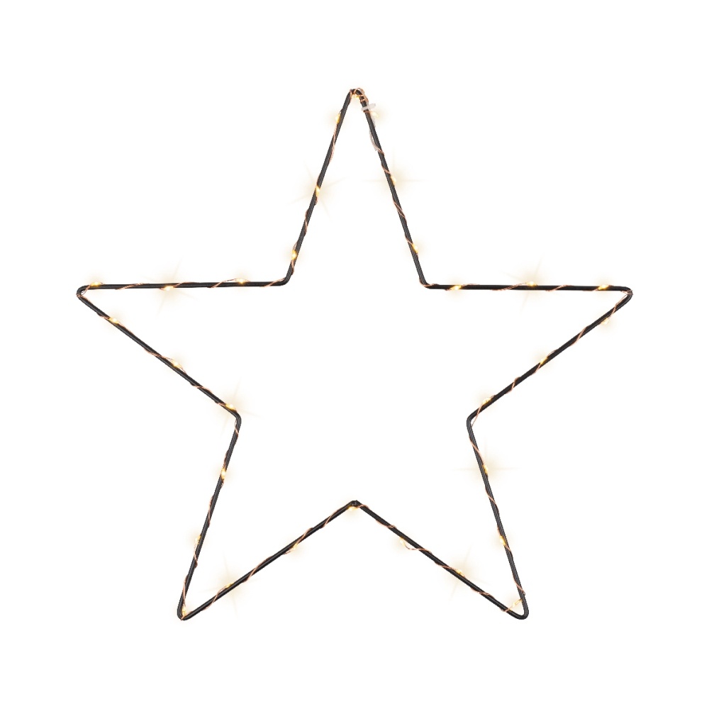 Kerstster verlichting | LED/klassiek warm | 35cm