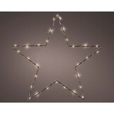 Kerstster verlichting | LED/klassiek warm | 35cm
