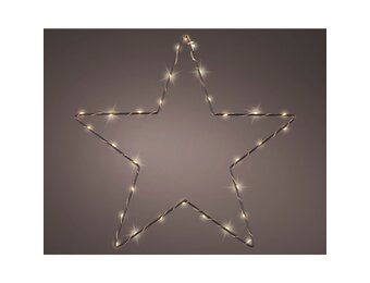 Kerstster verlichting | LED/klassiek warm | 35cm