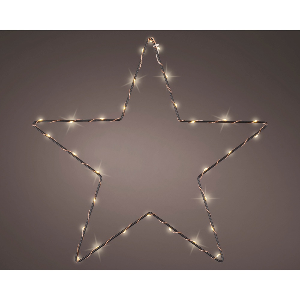 Kerstster verlichting | LED/klassiek warm | 35cm