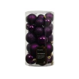 Kerstballen mixbox 30-delig | vijg | diverse maten