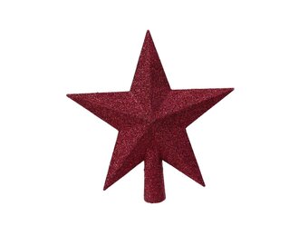 Piek van plastic | donkerroze | 19cm