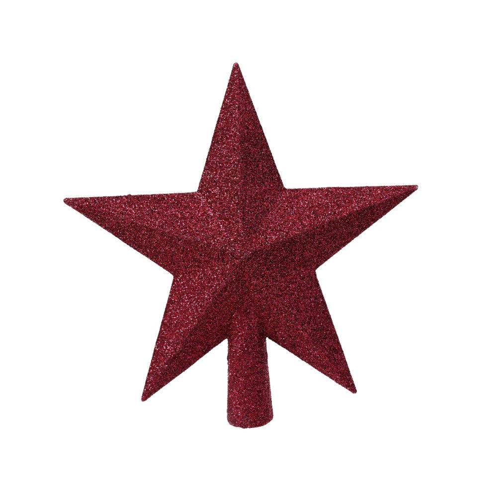 Piek van plastic | donkerroze | 19cm