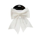 Kerststrik | spons | wit | 17cm