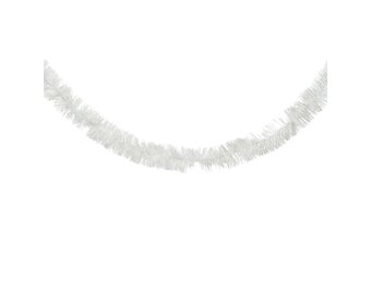 Kerstslinger lametta | winterwit | 270cm