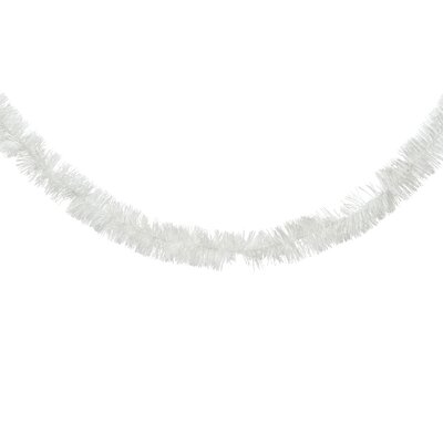 Kerstslinger lametta | winterwit | 270cm