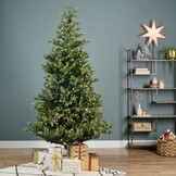 Geneva Fir kunstkerstboom 210xø126cm | groen | 540 LED lampjes