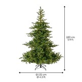 Grandis Fir kunstkerstboom 180ø132cm | groen met 400 LED lampjes