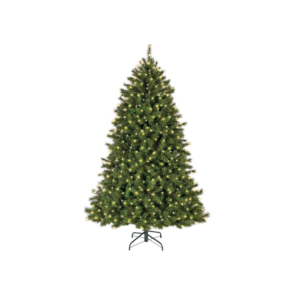 Malmö Spruce kunstkerstboom 240xø157cm | groen & 540 LED lampjes