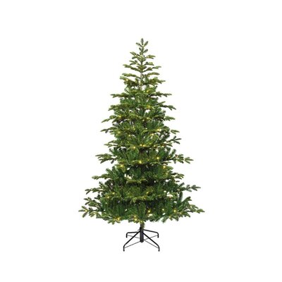 Balsamea Fir kunstkerstboom 180xø115cm | groen | 400 LED lampjes