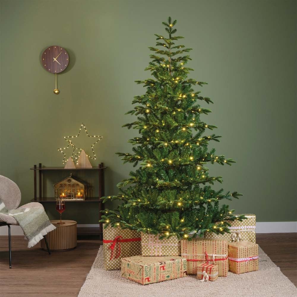 Balsamea Fir kunstkerstboom 240xø145cm | groen | 650 LED lampjes
