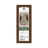 Imperial Pine kunstkerstboom 210xø137cm | wit/met sneeuw met 380 LED lampjes