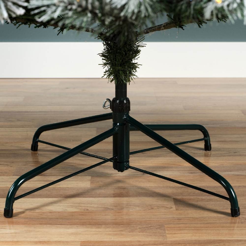 Canada Spruce kunstkerstboom 240xø150cm | groen met bevroren details | 520 LED lampjes