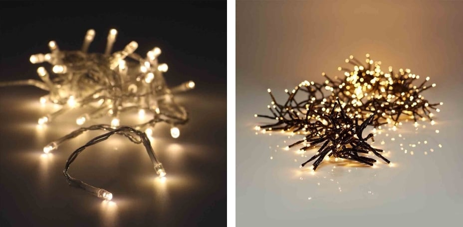Kerstverlichting voor buiten type verlichting