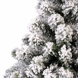 Imperial Pine kunstkerstboom 150xø97cm | wit/met sneeuw