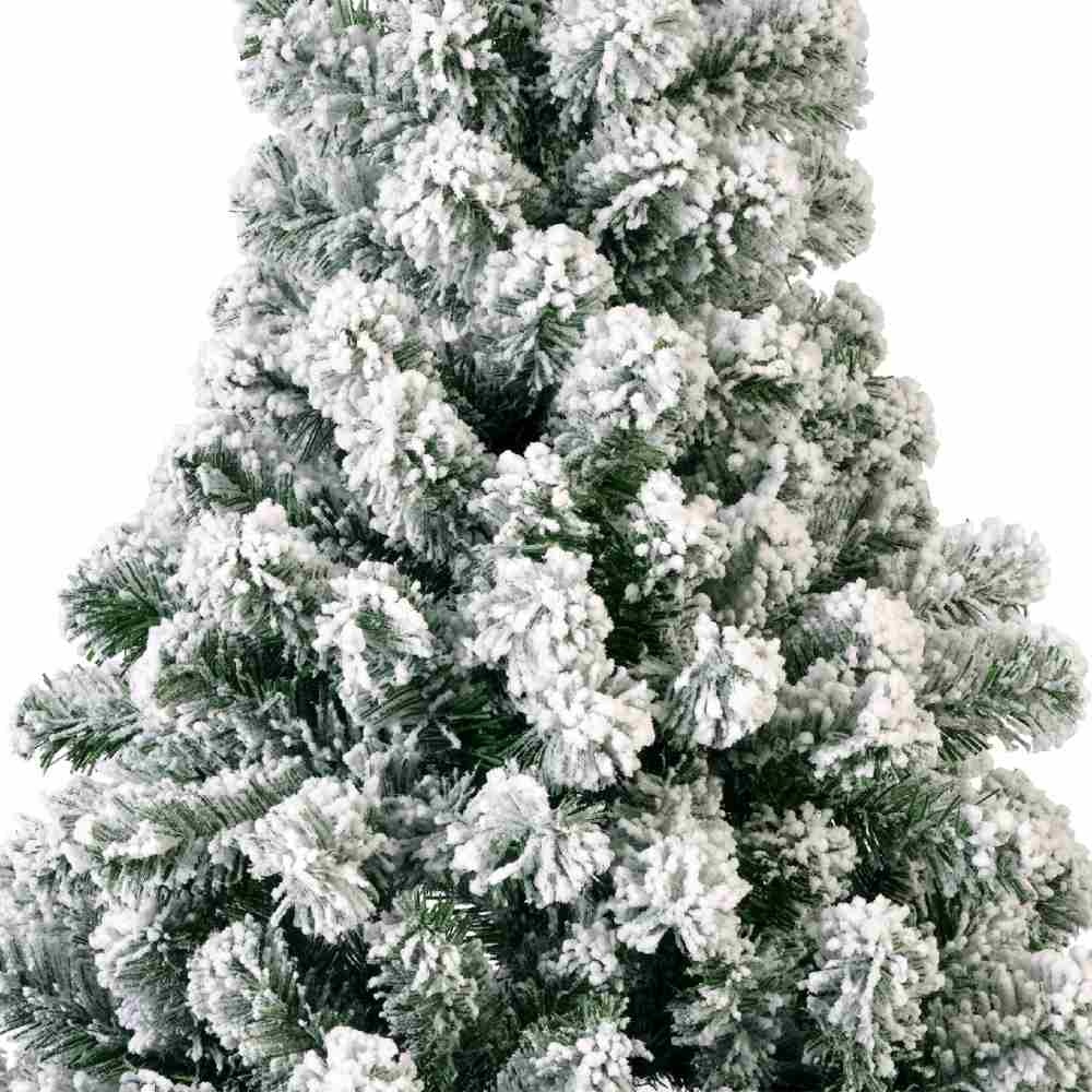 Imperial Pine kunstkerstboom 150xø97cm | wit/met sneeuw