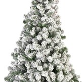 Imperial Pine kunstkerstboom 300xø178cm | wit/met sneeuw