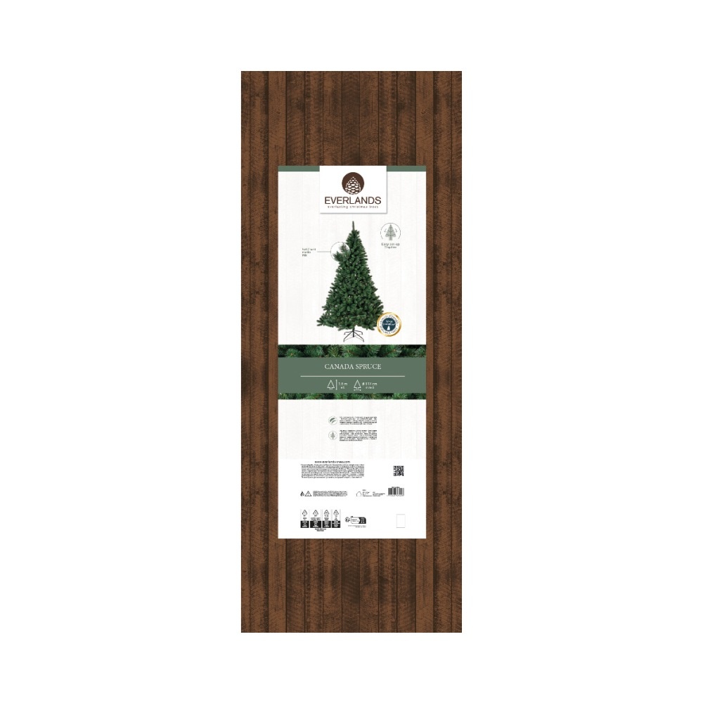 Canada kunstkerstboom 180xø117cm | groen