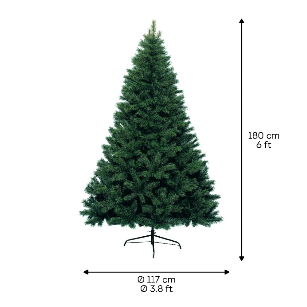 Canada kunstkerstboom 180xø117cm | groen
