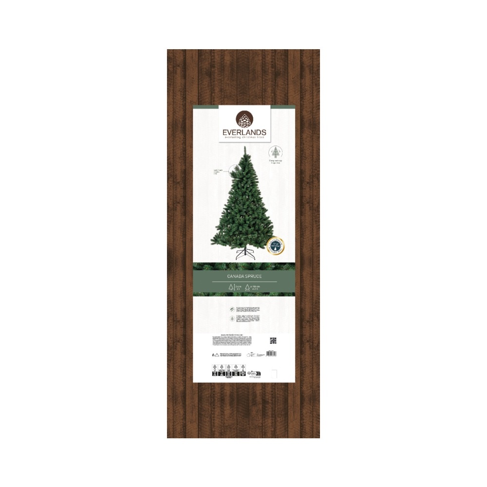 Canada kunstkerstboom 240xø150cm | groen