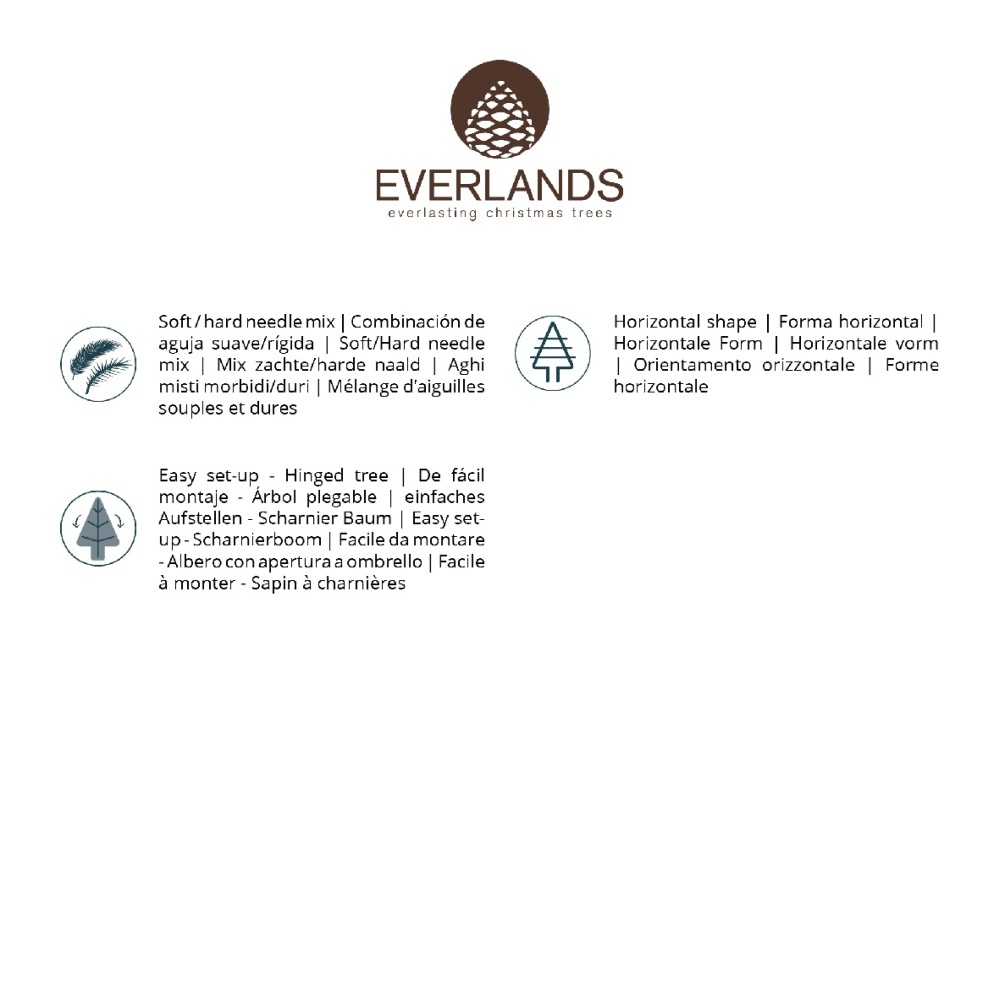 Canada kunstkerstboom 300xø175cm | groen