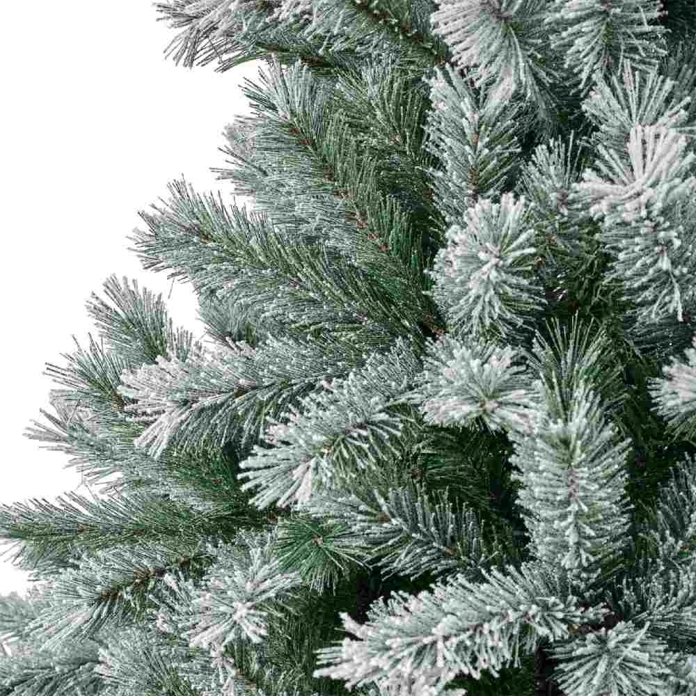 Canada Spruce kunstkerstboom 180xø117cm | groen met bevroren details