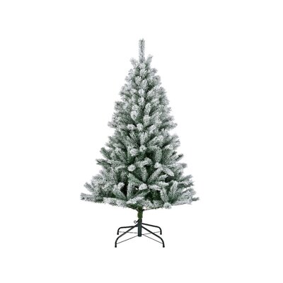 Canada Spruce kunstkerstboom 180xø117cm | groen met bevroren details
