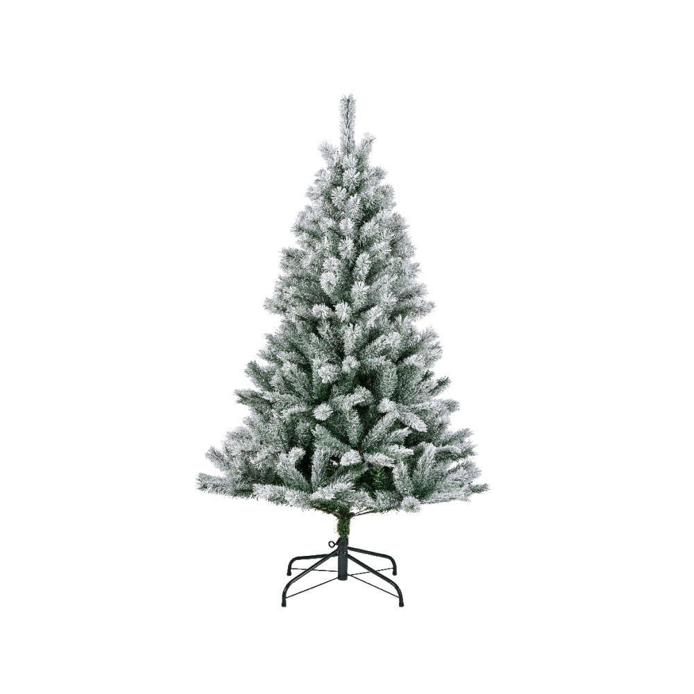 Canada Spruce kunstkerstboom 180xø117cm | groen met bevroren details