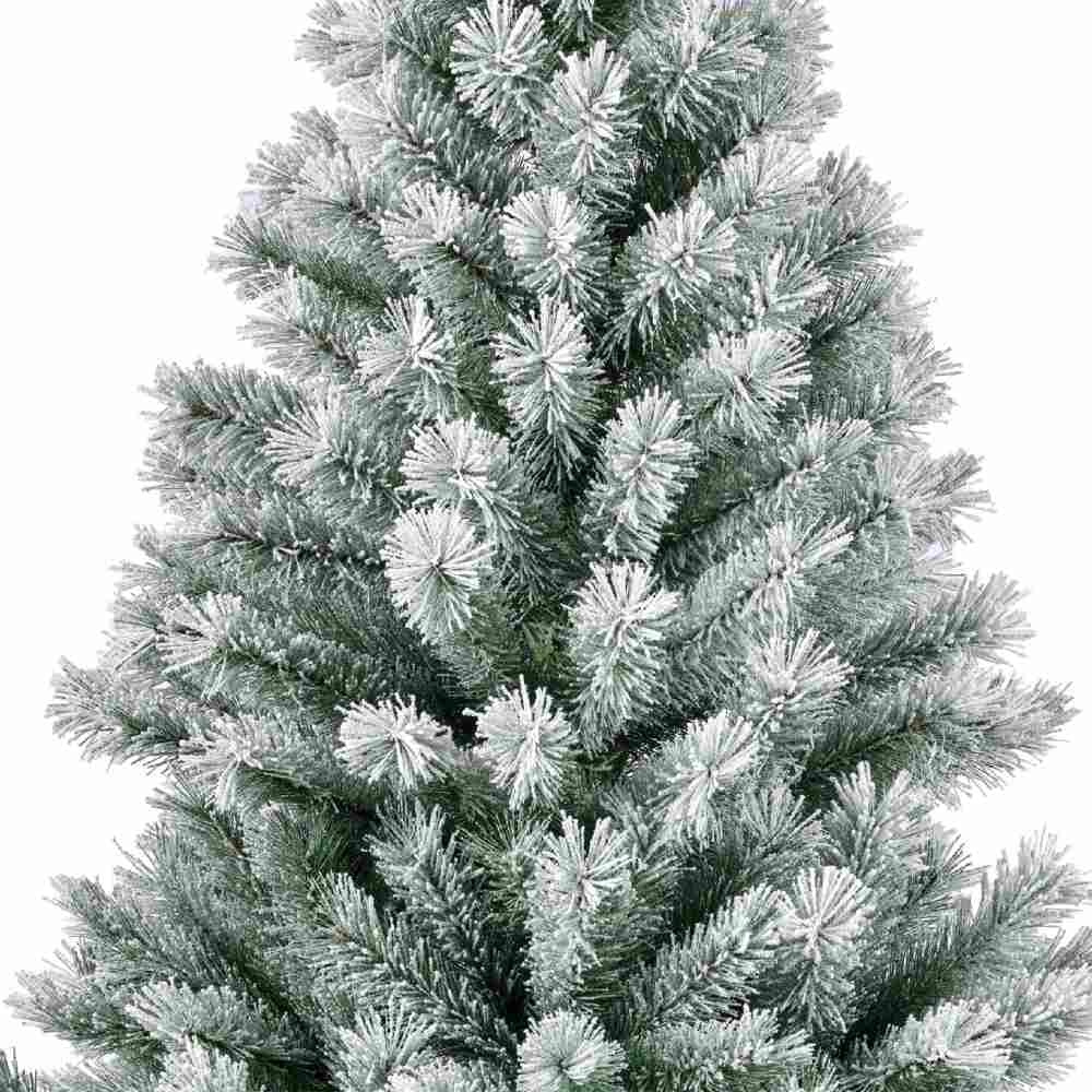 Canada Spruce kunstkerstboom 180xø117cm | groen met bevroren details
